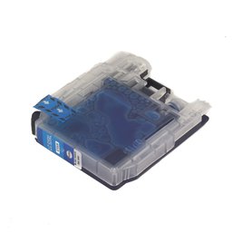 Brother LC525XLC - kompatibilní modrá inkoustová cartridge, od kvalitni-tonery.cz